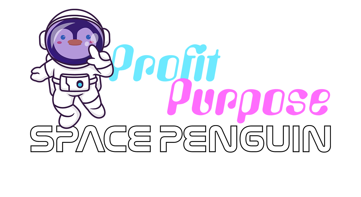 Profit with a Purpose: Name with Penguinaut (Light)