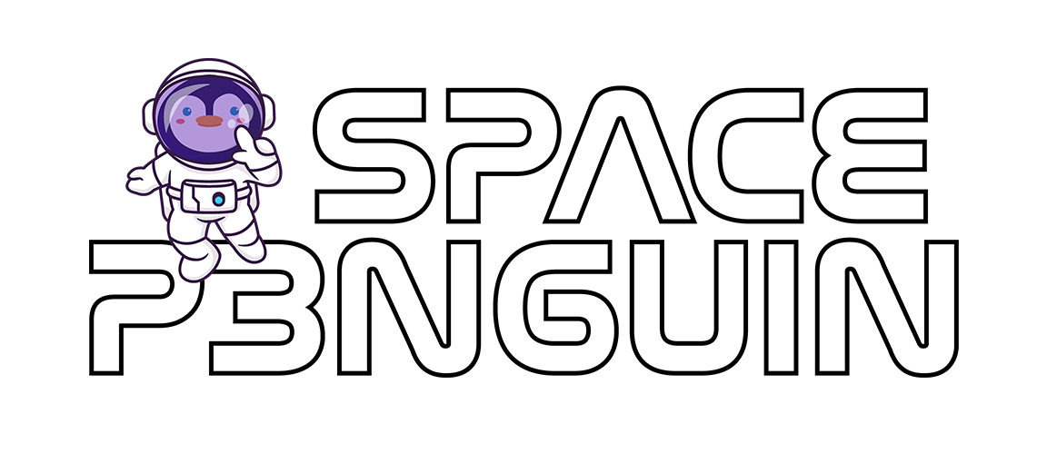 Stacked: Ticker Name with Penguinaut (Universal)